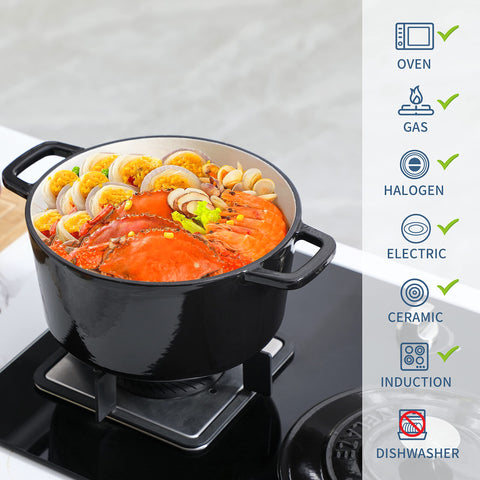 Velaze close-up of the stainless-steel lid knob highlighting secure grip and oven safety