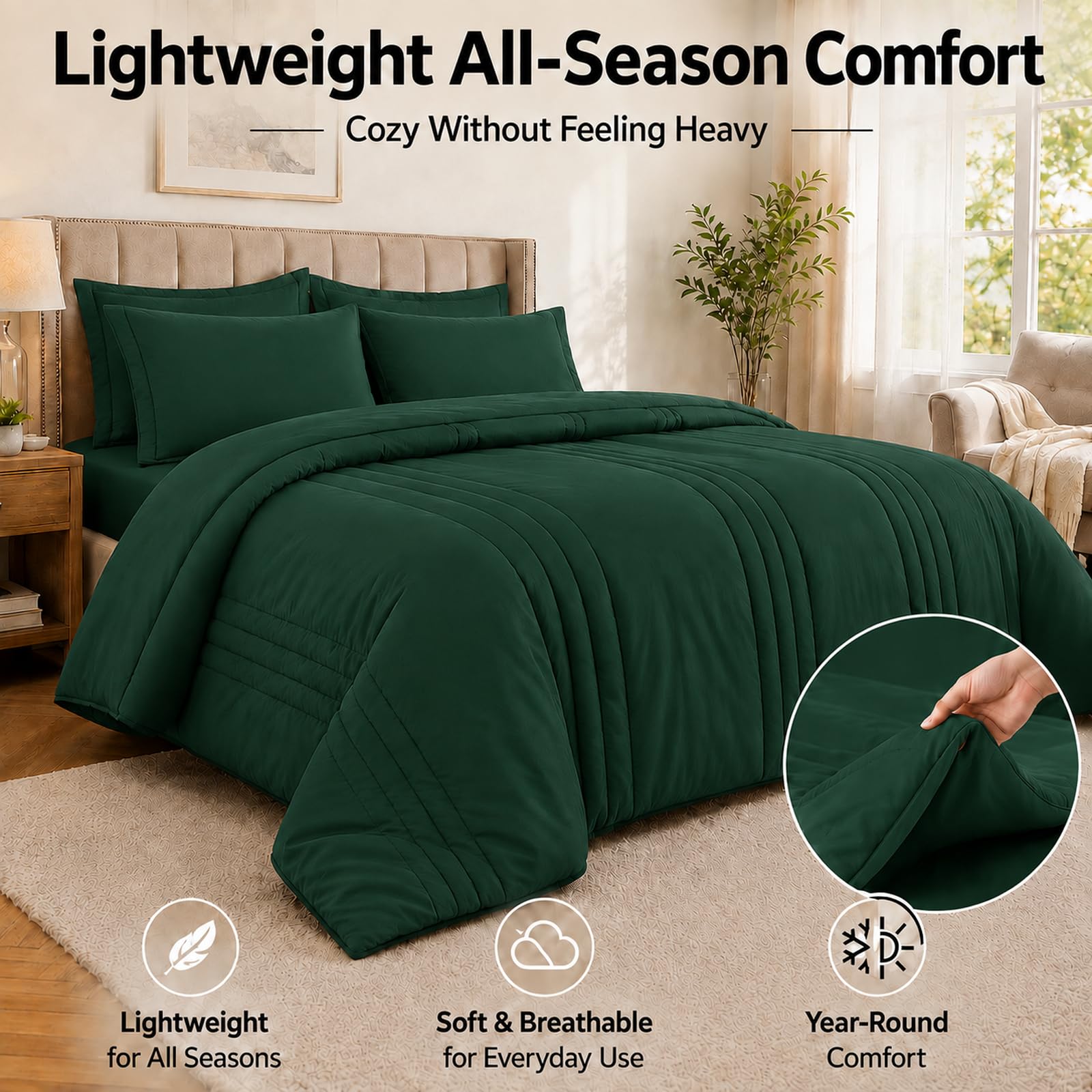 Velorose pillow shams and pillowcases displayed to show matching finish and cozy support