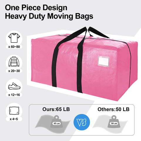 VELVETSURE bag filled with bedding demonstrating high capacity