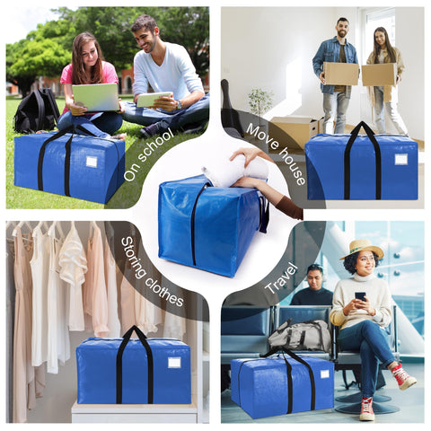 VELVETSURE folded flat stacked on a shelf showing compact off-season storage