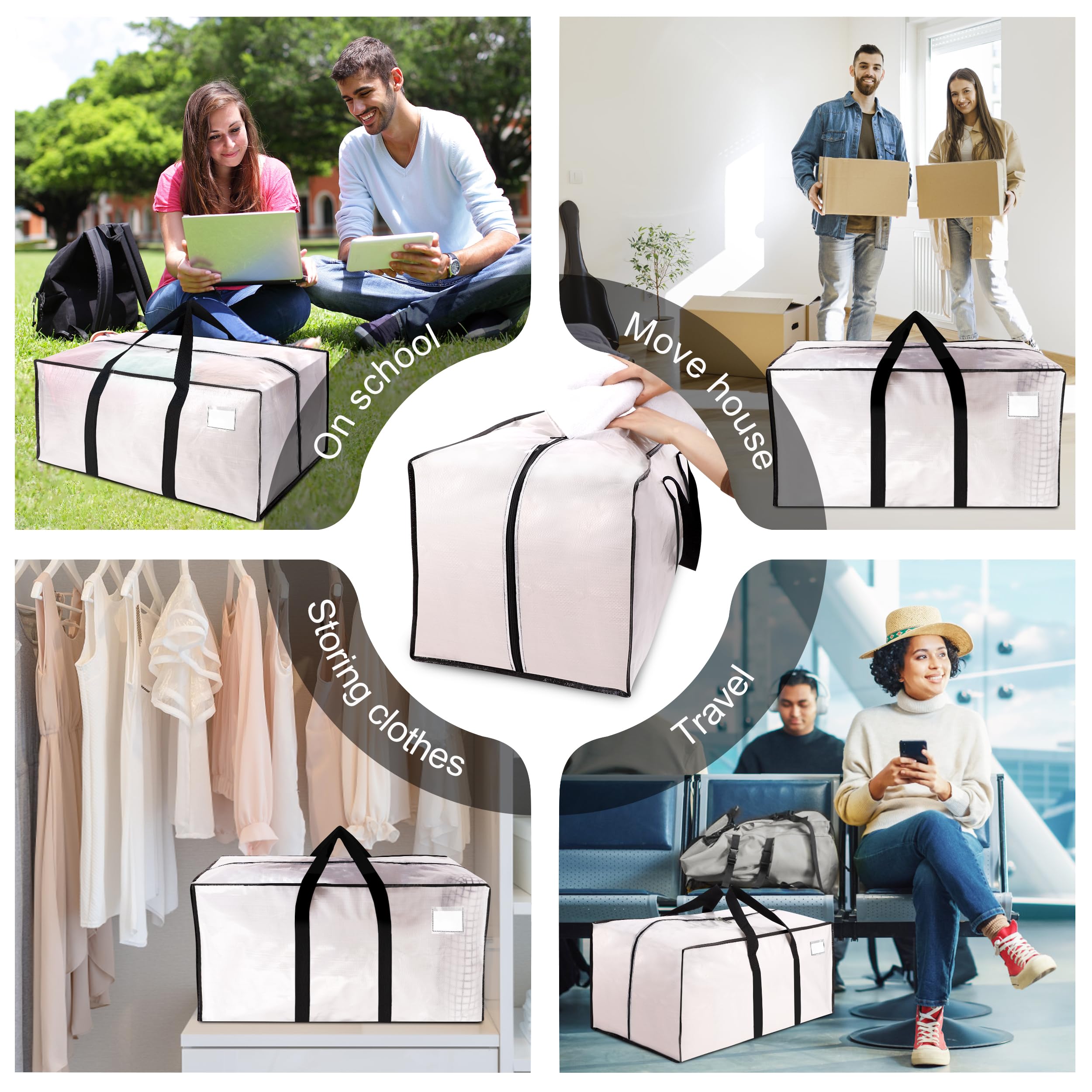 VELVETSURE next to a moving box to show size and capacity comparison