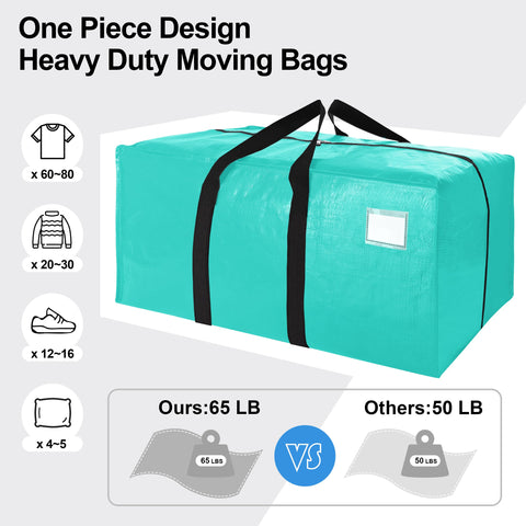 VELVETSURE next to a moving box demonstrating larger soft-item capacity