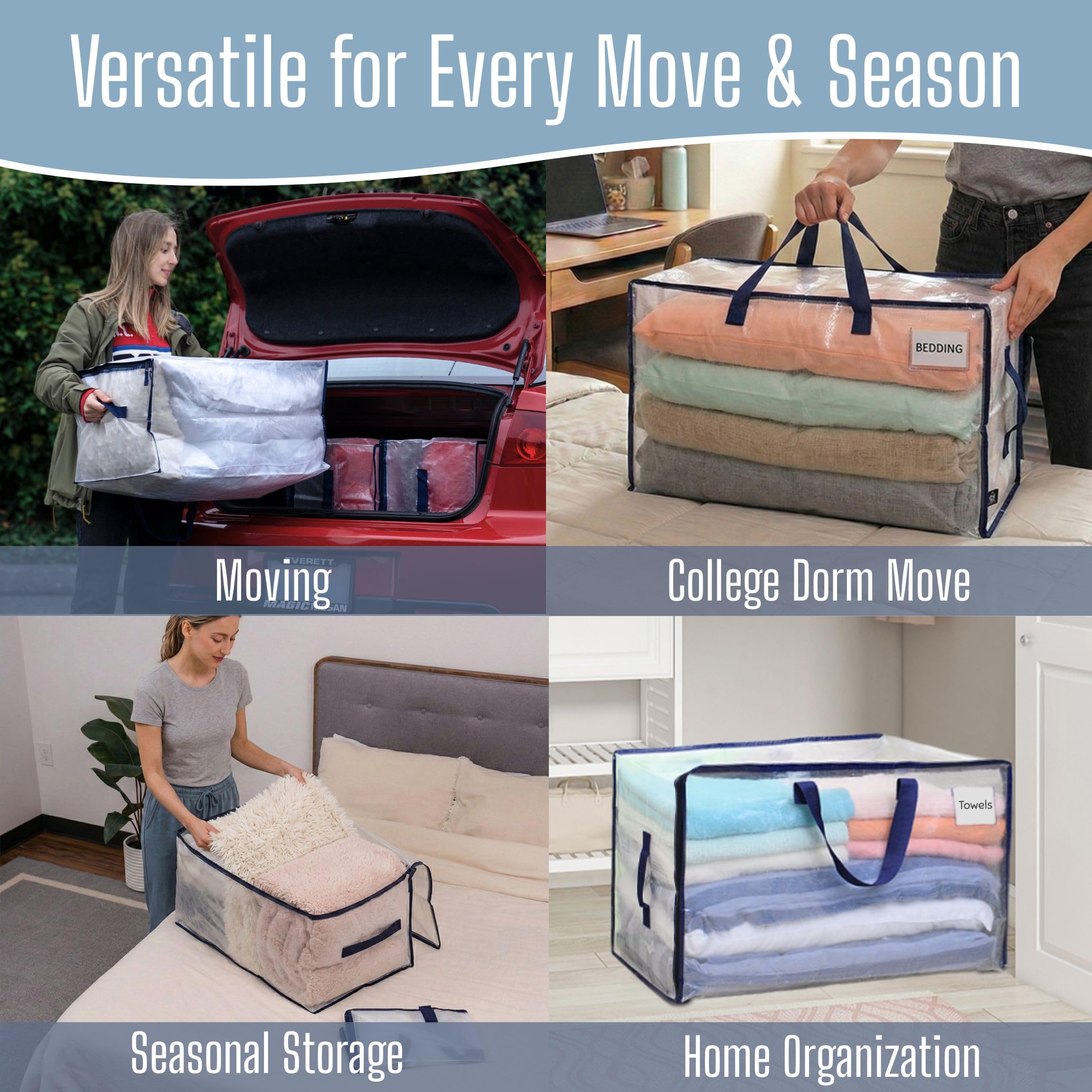 VENO folded flat to demonstrate compact storage and reusable convenience