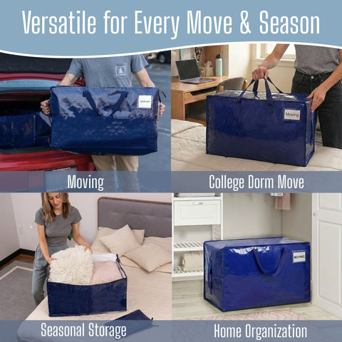 VENO folded flat in a closet demonstrating space-saving storage benefit