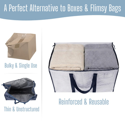 VENO folded flat for compact storage saving closet space