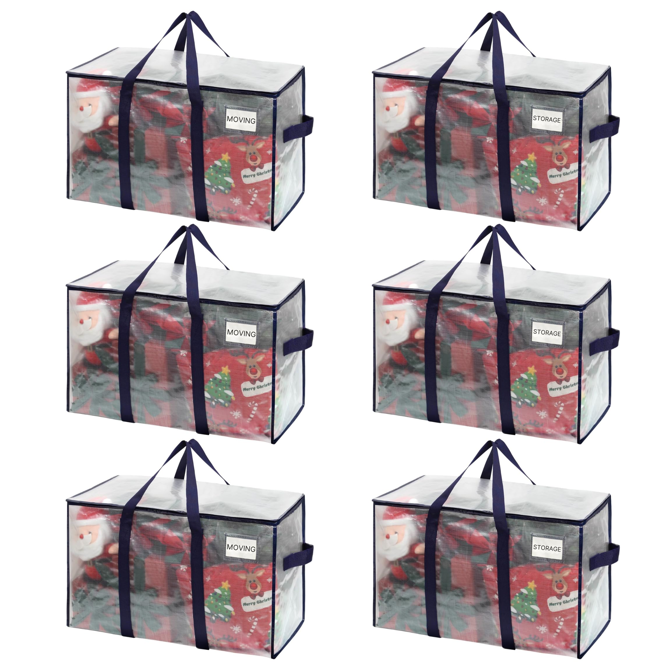 VENO front packaging showing six heavy duty moving bags and benefits