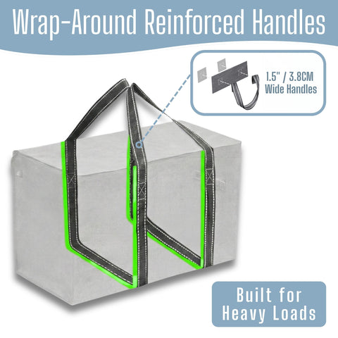 VENO handle and zipper close-up highlighting reinforced handles and smooth zippers