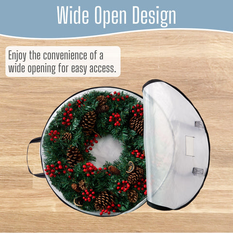 VENO bag hanging on garage hook to save floor space