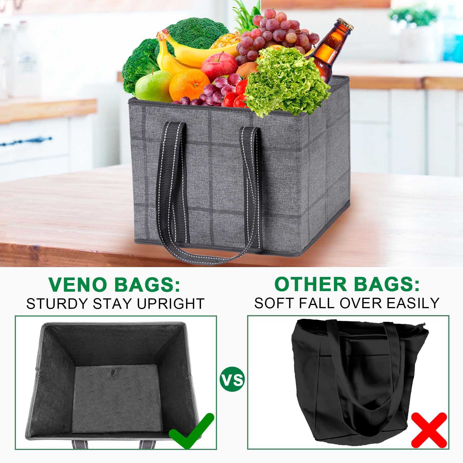 VENO used at a picnic showing multipurpose use and convenient outdoor portability