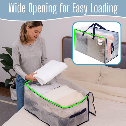VENO wide open bag demonstrating three-sided zipper for fast loading and full access