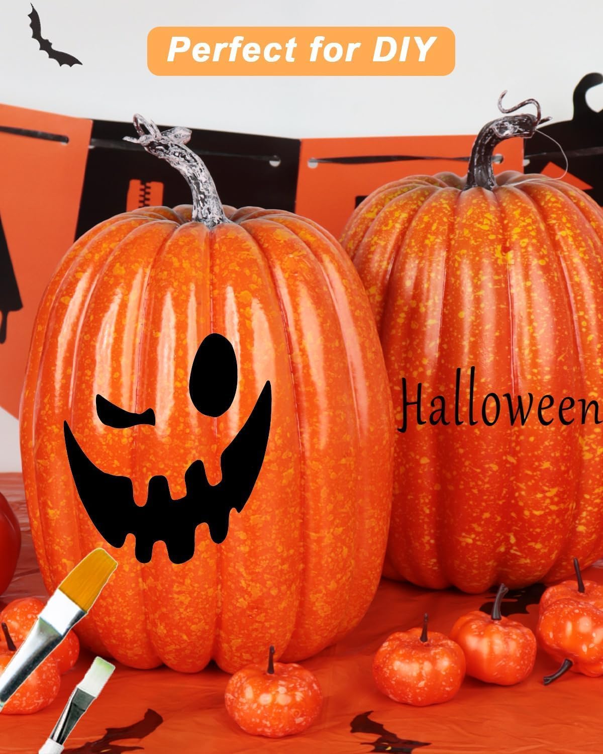 vensovo packaging and two pumpkins highlighting reusable convenience