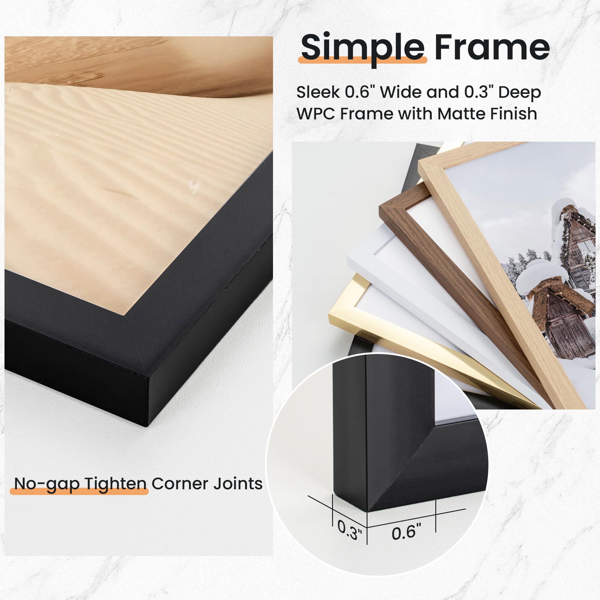 Venusmiles packaging with corner protectors showing secure transit protection