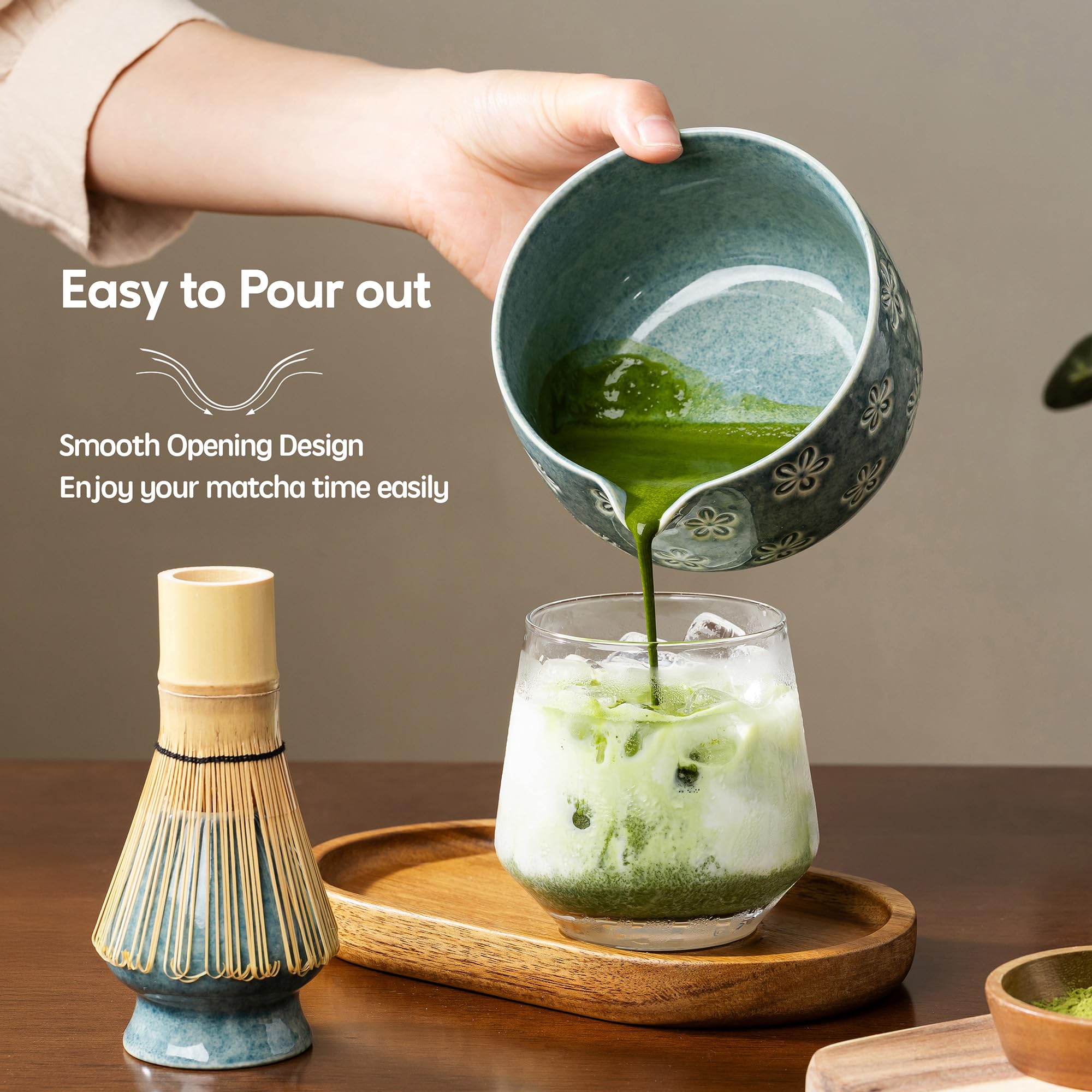 Veraelle complete matcha set in gift box ready to give as an elegant present