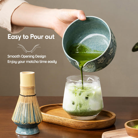 Veraelle complete matcha set in gift box ready to give as an elegant present