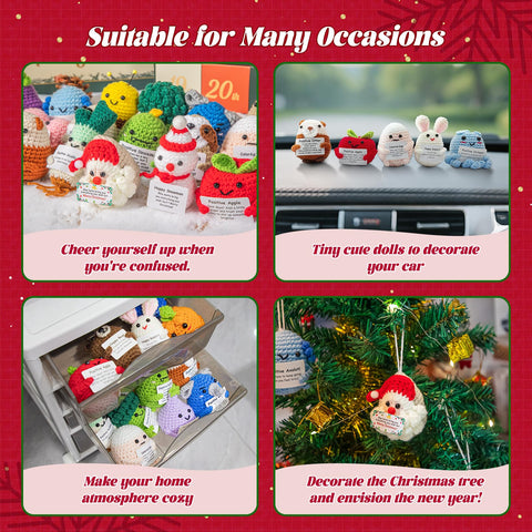 Verdenu open blind box revealing a hidden crochet animal surprise