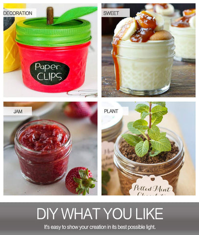 VERONES chalkboard labels on jars illustrating easy identification and gifting