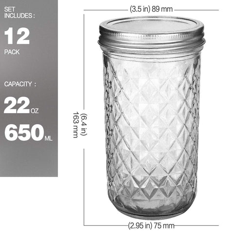 VERONES close-up of quilted glass texture highlighting grip and vintage appearance benefits