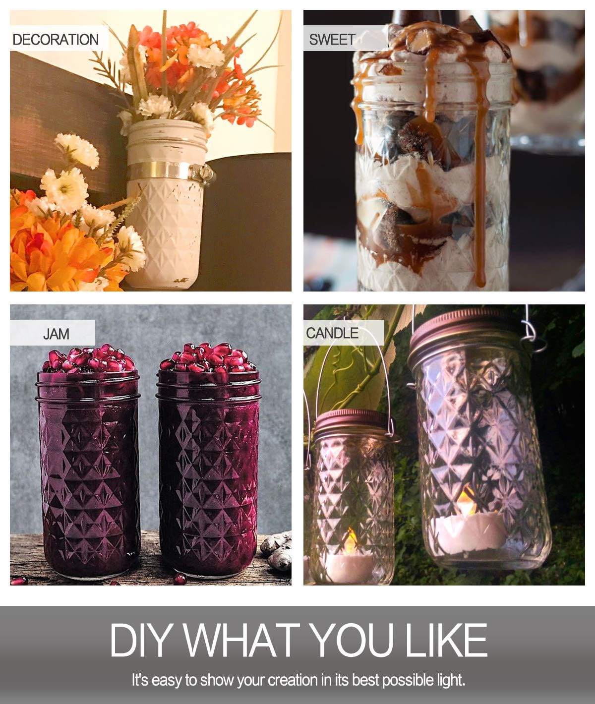 VERONES jar turned into a candle showing creative DIY use benefits