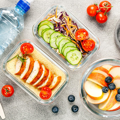 VERONES packed lunchbox scene showing portable meal solution for work