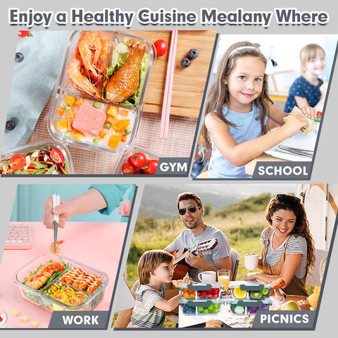 VERONES containers side-by-side to show 36 oz scale and dimensions, clear capacity benefit