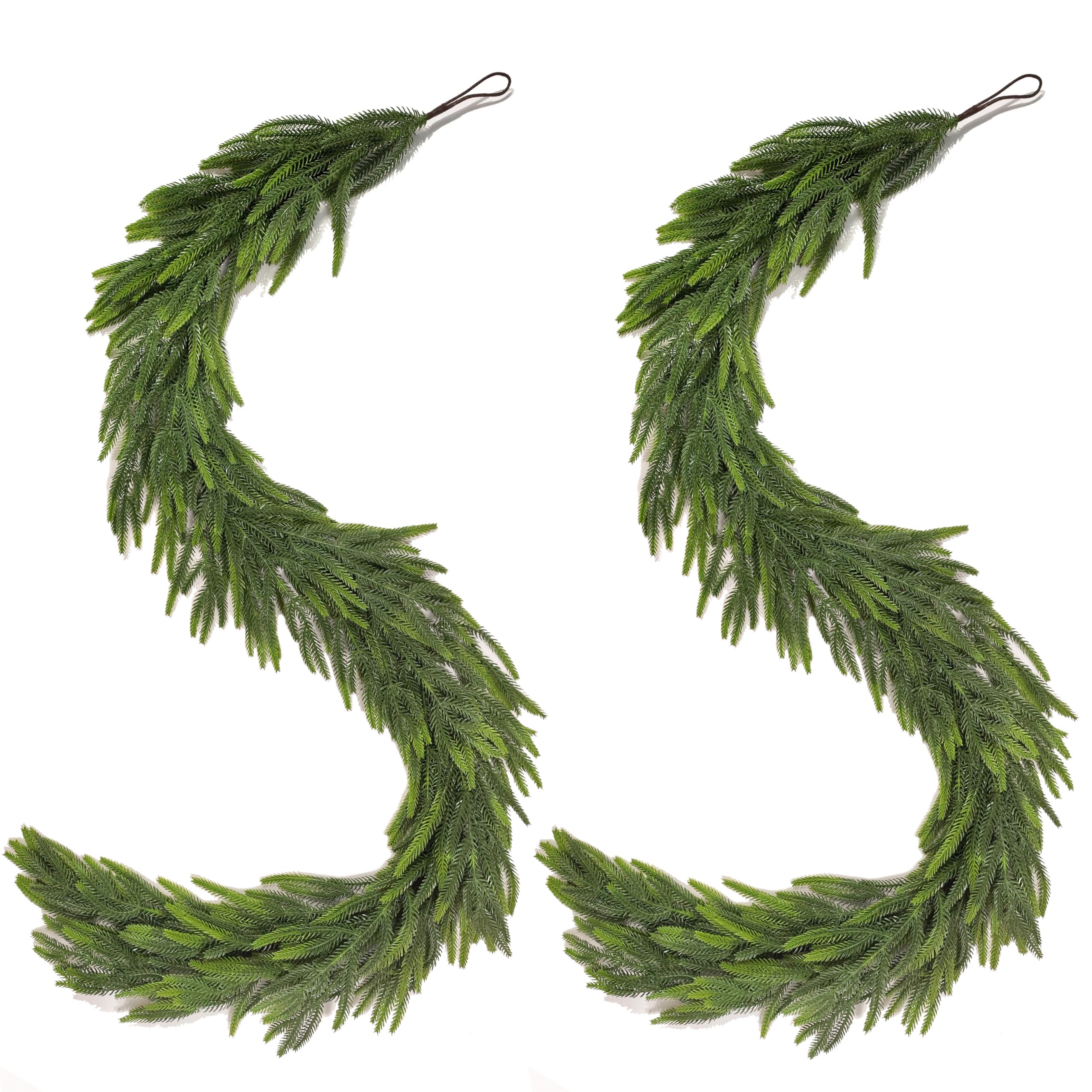 VersaCharm garland framing a doorframe creating a welcoming entry