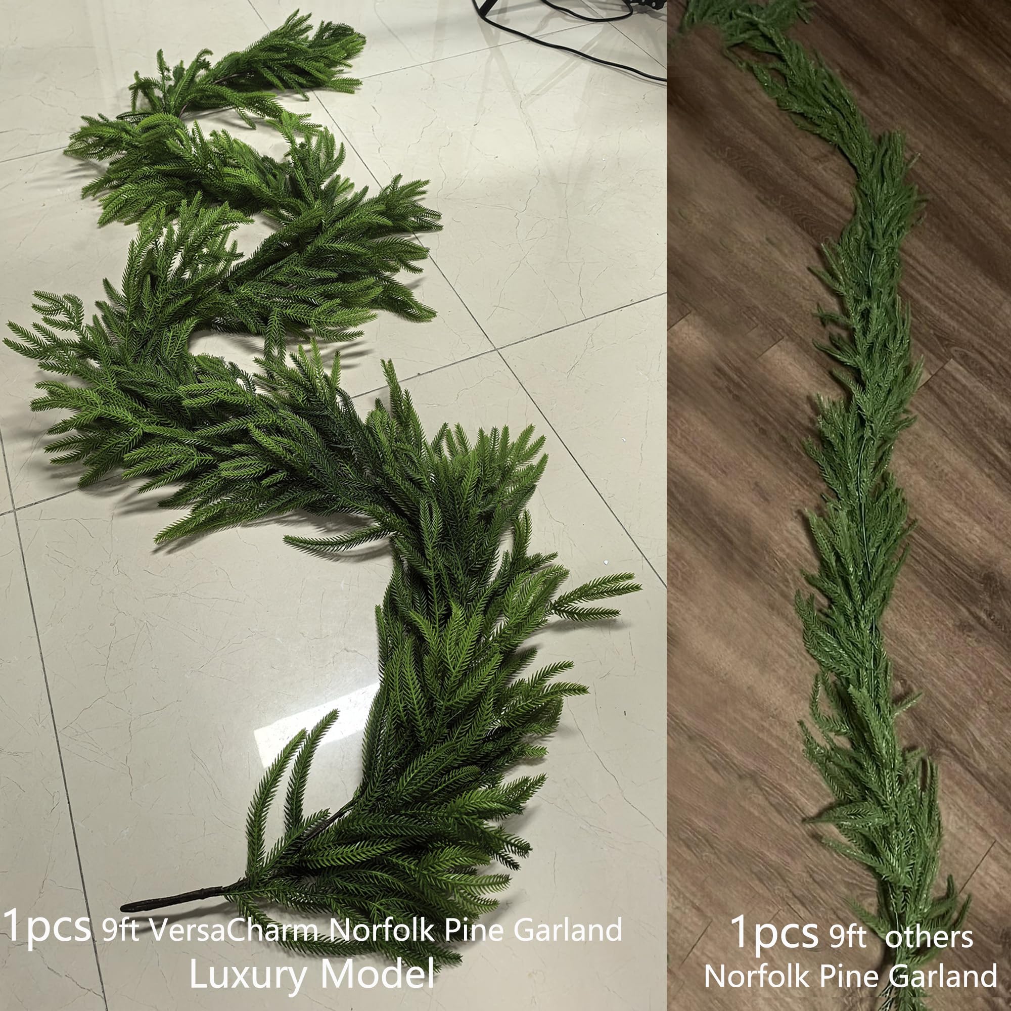 VersaCharm garland used as table runner offering full centerpiece styling options