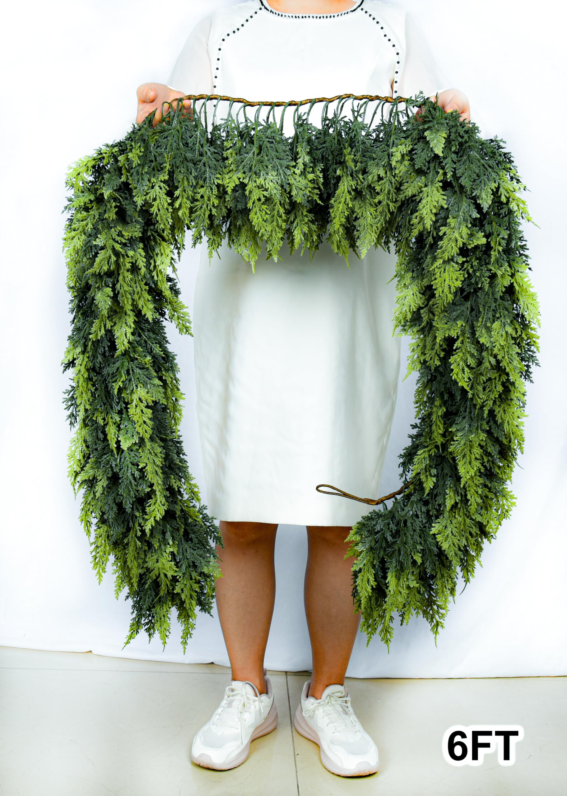 VersaCharm packaged garland ready for storage and reusable seasonal decorating
