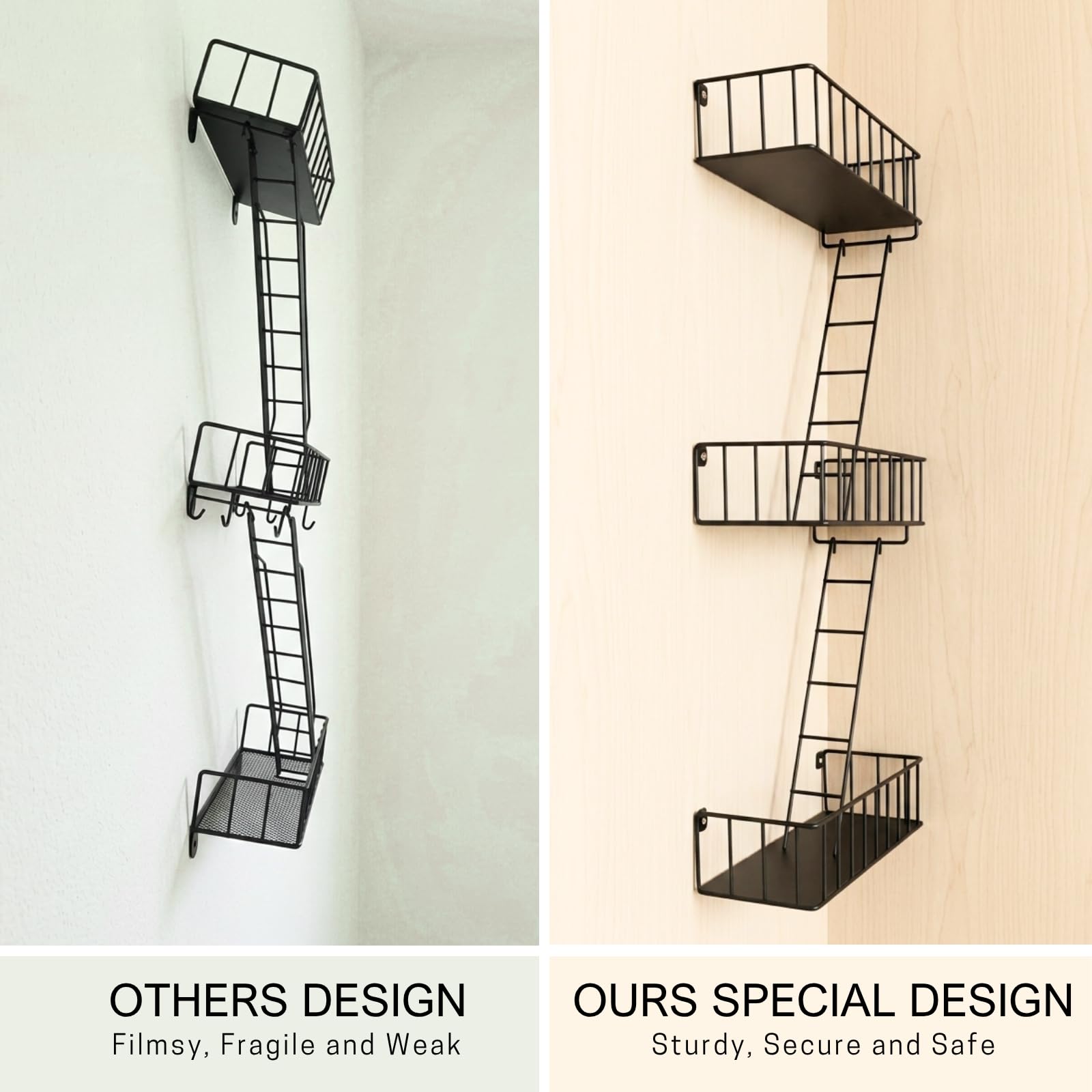 VERSATILE KAS ladder detail showing climbing pose options for figures