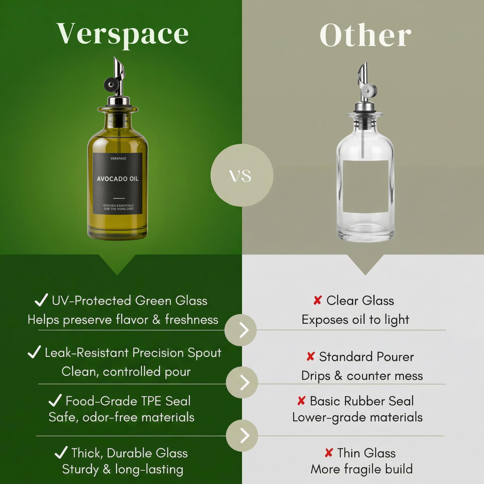 Verspace waterproof label sheets showing quick identification benefit