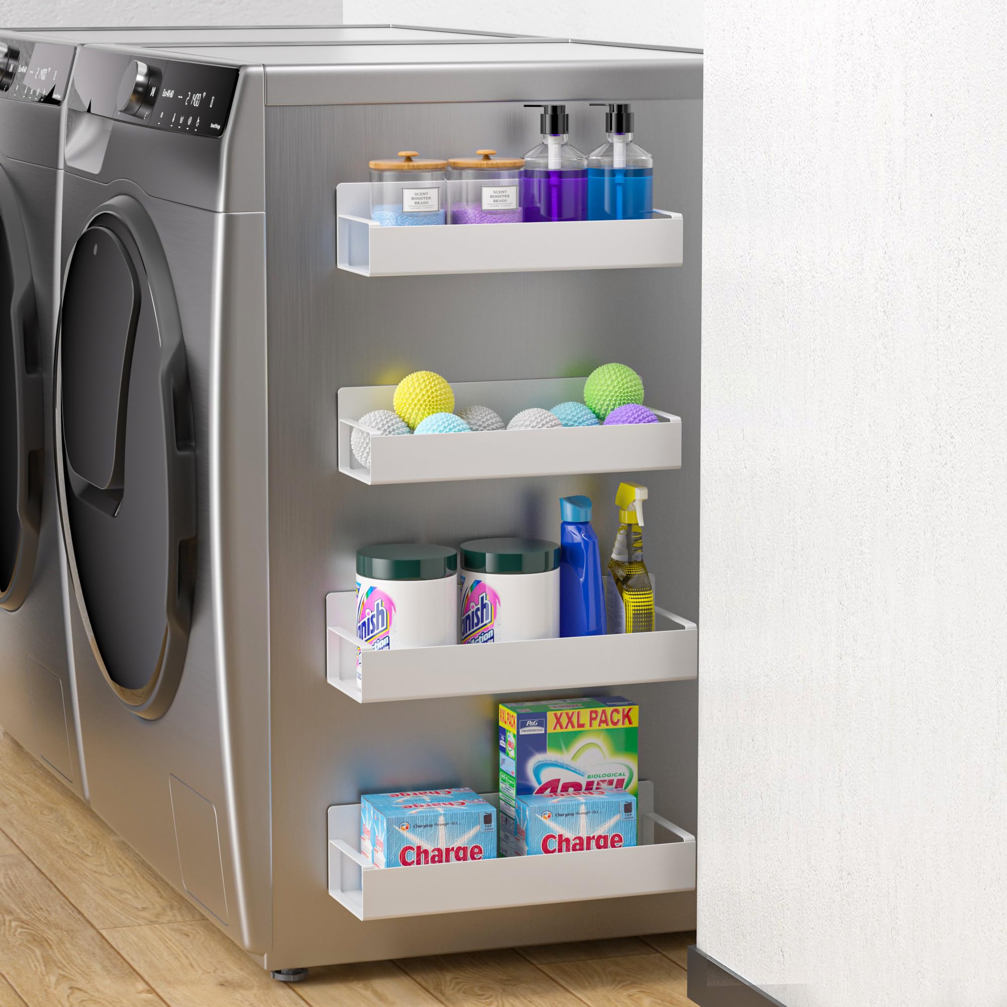 Vetacsion lifestyle laundry room setup creating neat organization