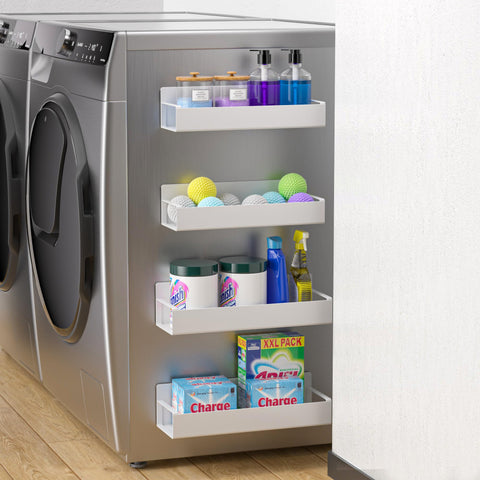 Vetacsion lifestyle laundry room setup creating neat organization