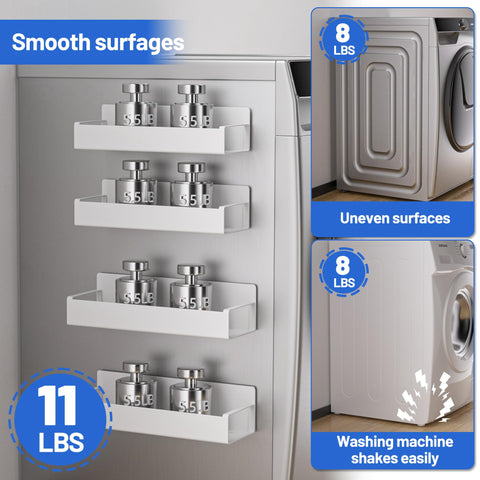 Vetacsion mounted between washer and dryer maximizing room efficiency