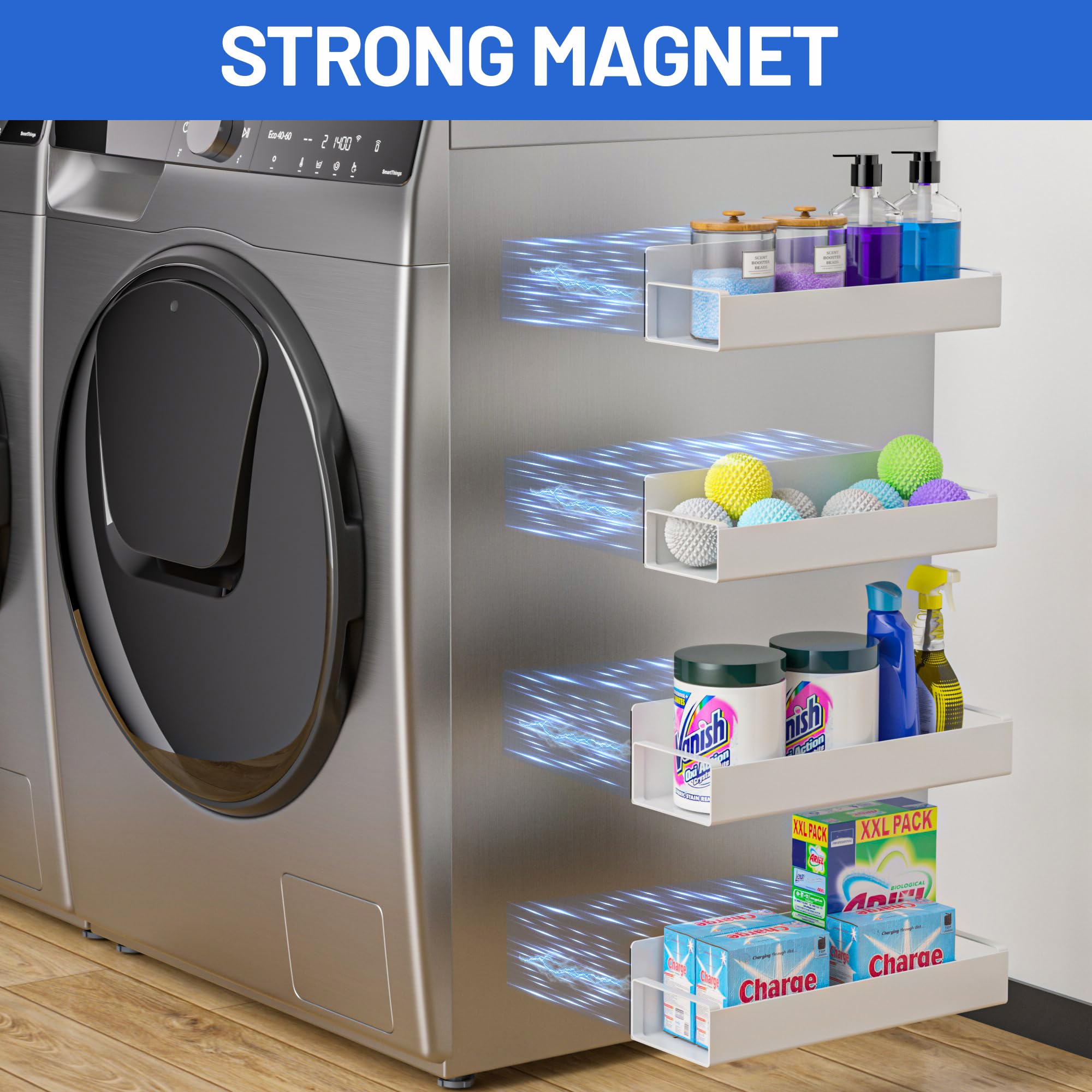 Vetacsion narrow slit storage demonstrating space-saving advantage