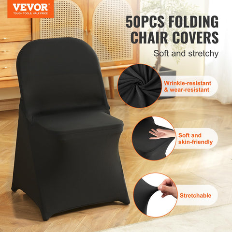 VEVOR close-up of spandex-knit texture highlighting durability and stretch