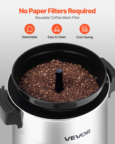 VEVOR reusable mesh filter close-up for cost-saving filtration