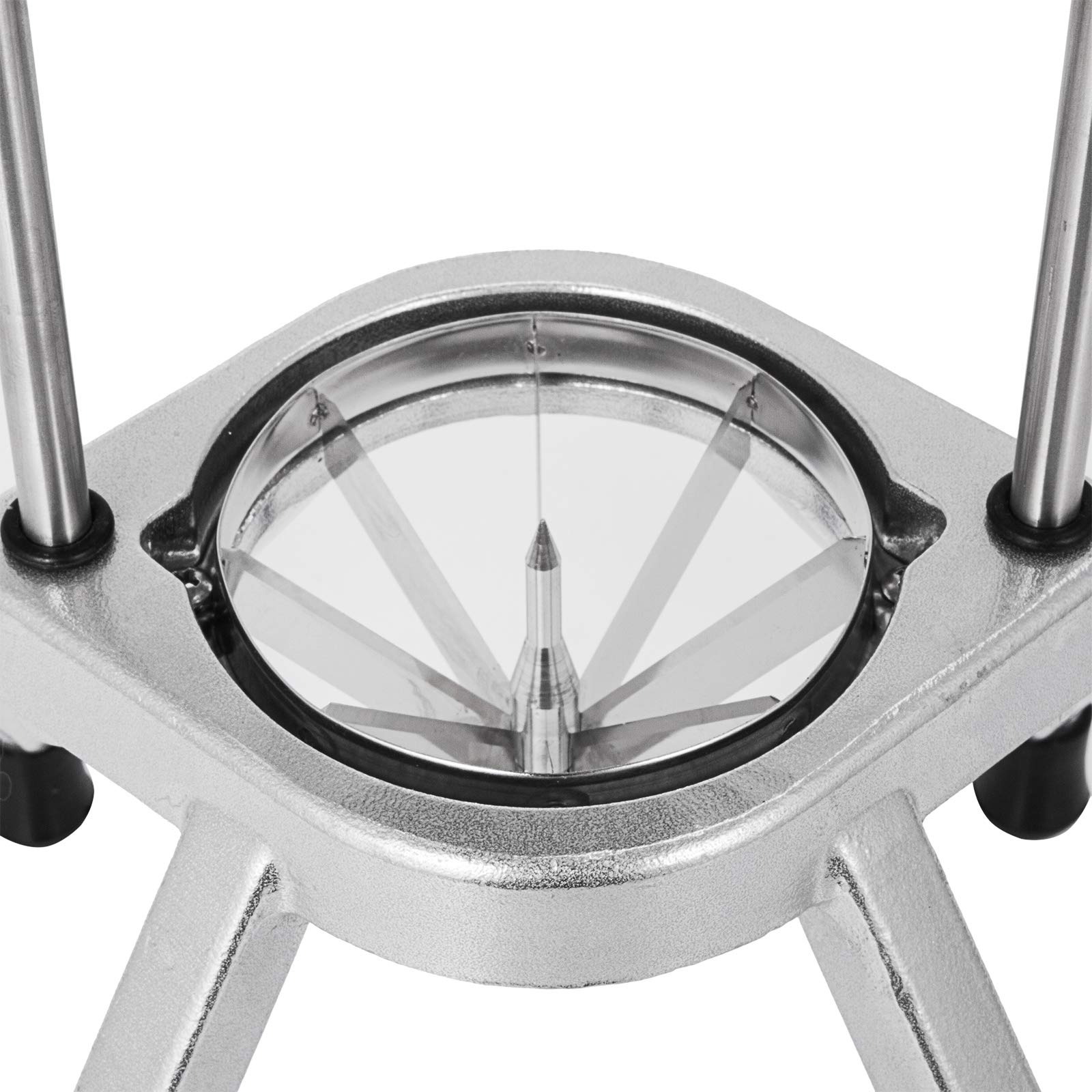 VEVOR Happybuy stainless steel blade close-up highlighting sharp corrosion-resistant edges