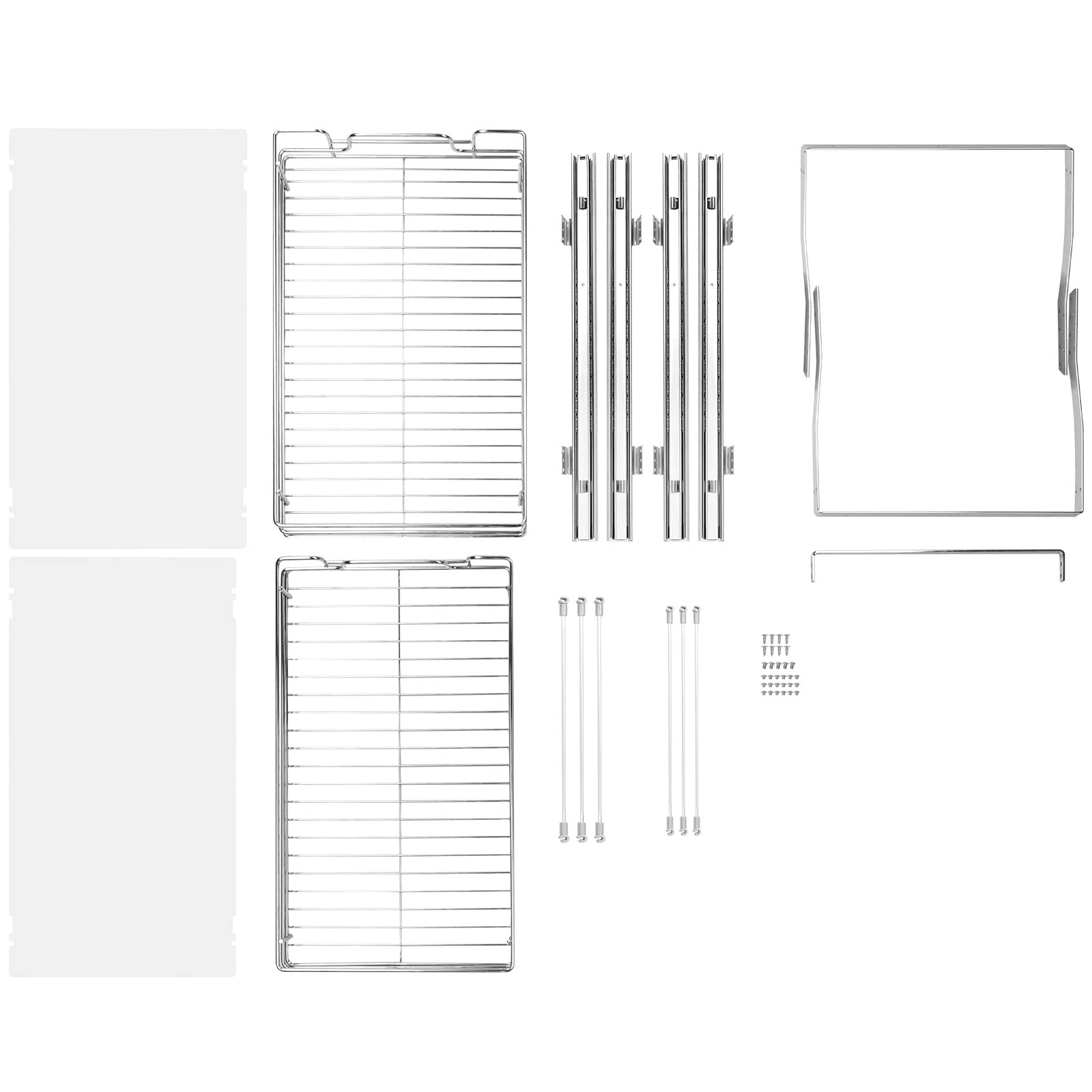 VEVOR mounted base and fastenings showing secure installation benefit