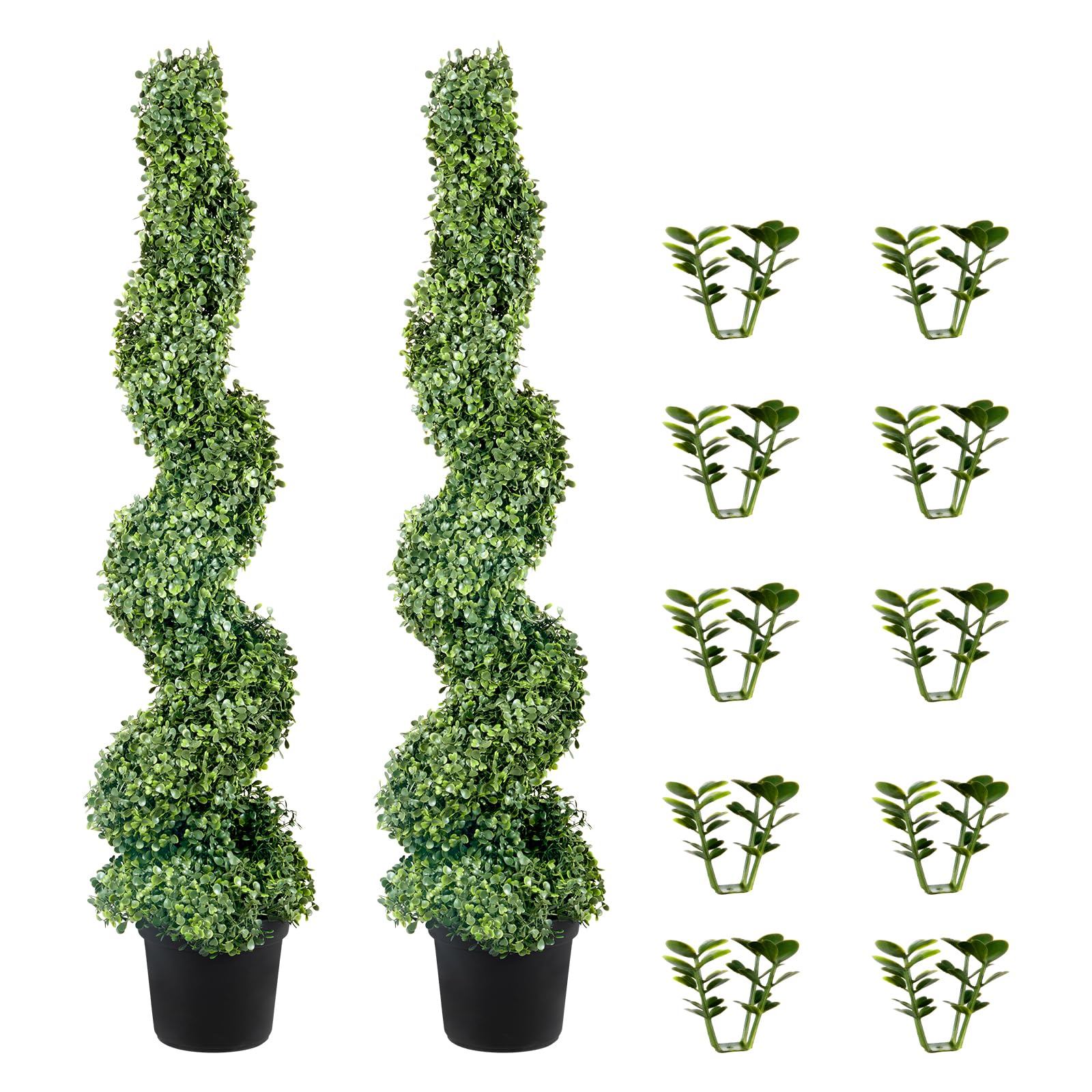 VEVOR topiary used as aisle decor displaying event-friendly elegance