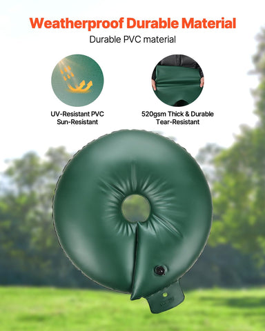 VEVOR detail of slow-release drip valve ensuring even distribution