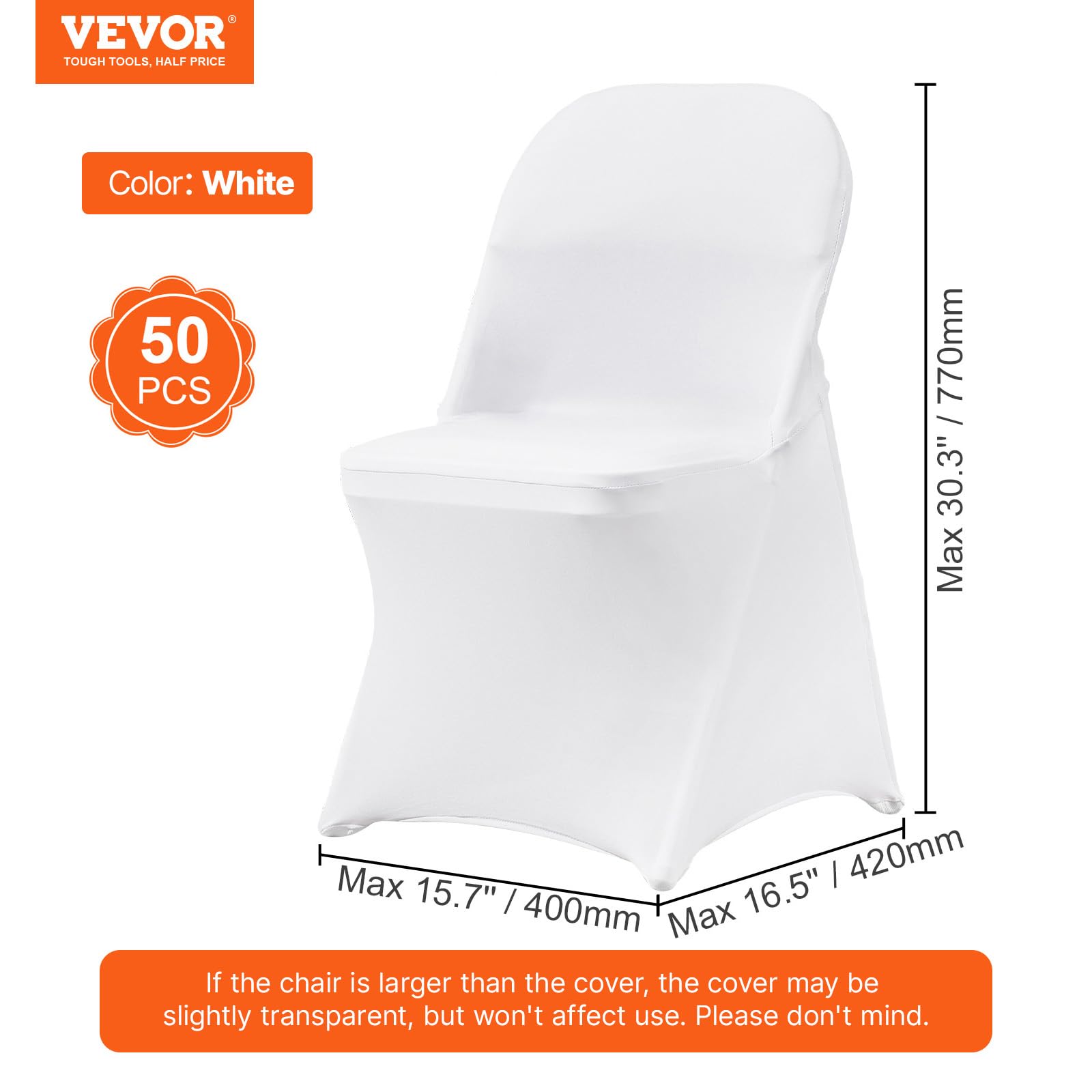 VEVOR covers on chairs at a wedding reception showing unified look benefit