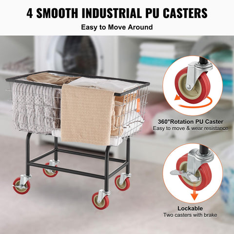 VEVOR removed basket demonstrating lightweight lift-out convenience for transport