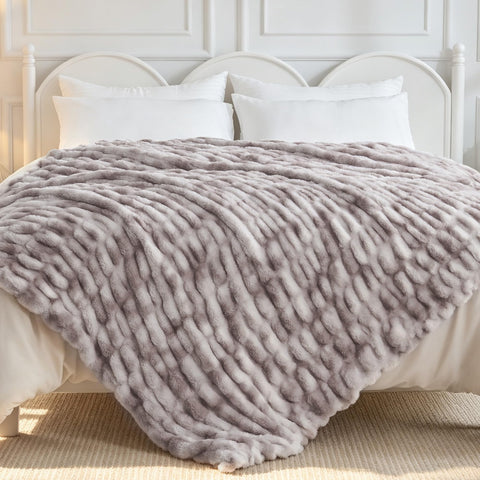 VFROO layered on bed enhancing room decor and comfort