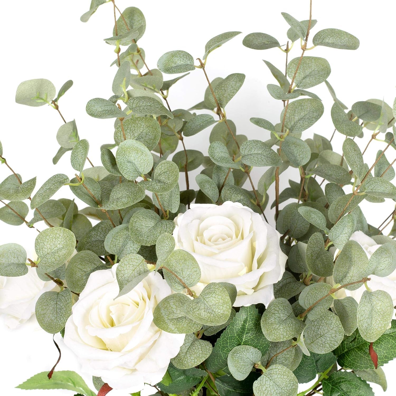 VGIA eucalyptus spray in vase creating effortless home decor