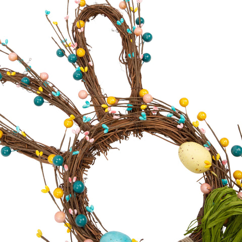 VGIA raffia bow detail adding rustic flair and a decorative focal point