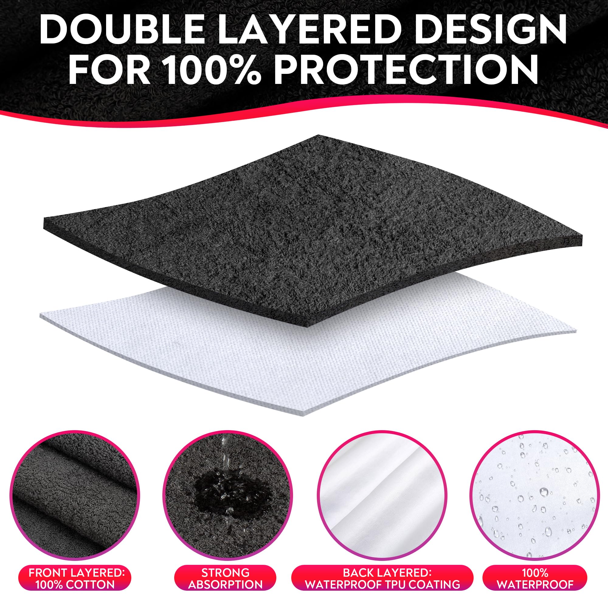 VIBEY mat with pet sitting on it showing pet-friendly protection for furniture