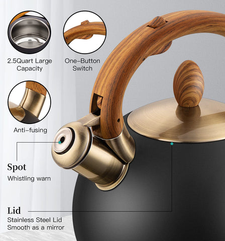 VICALINA interior closeup showing food‑grade stainless steel for neutral taste