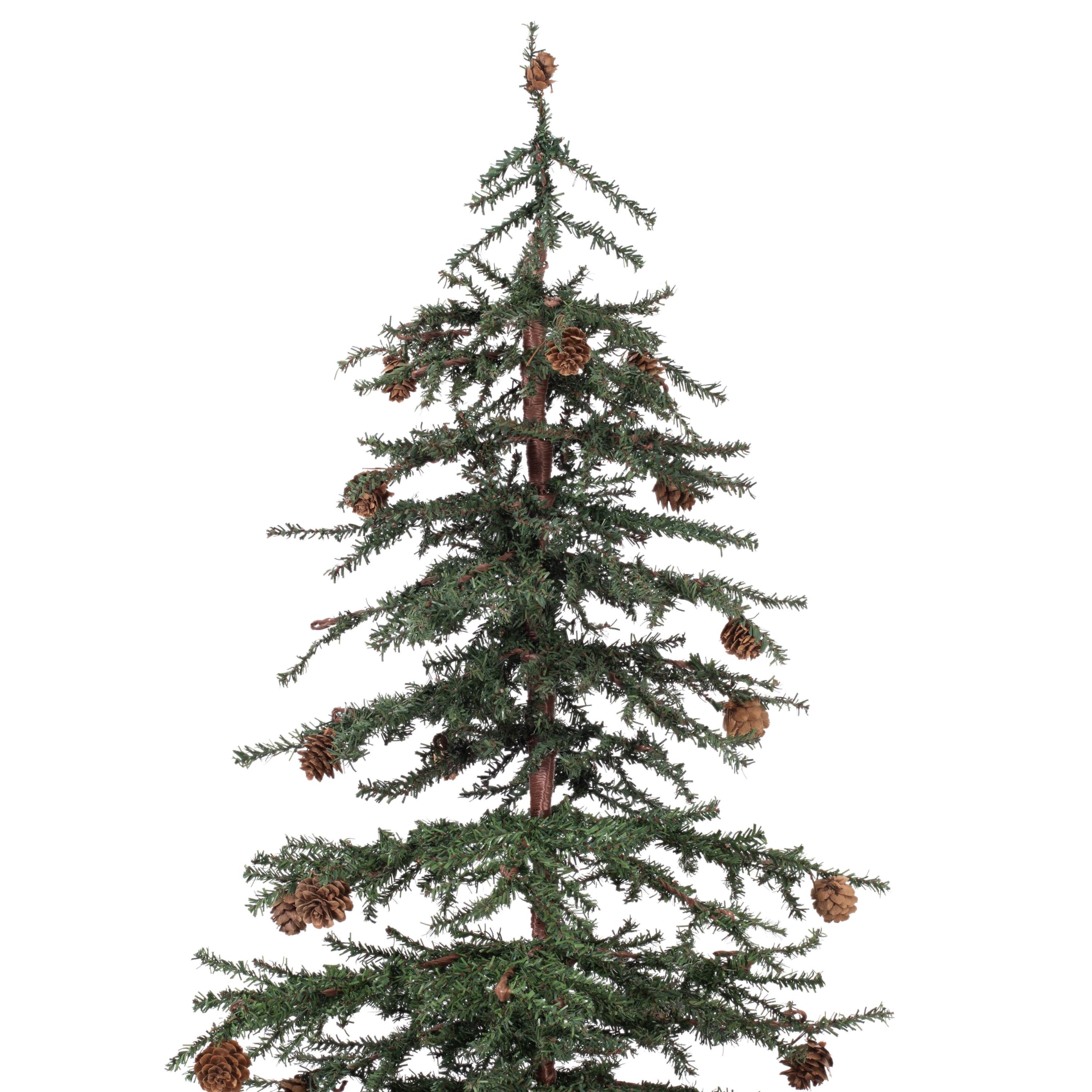 Vickerman unlit branch structure showing tip density for secure ornament hanging