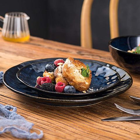 vicrays in use dessert plate with pastry showing presentation appeal