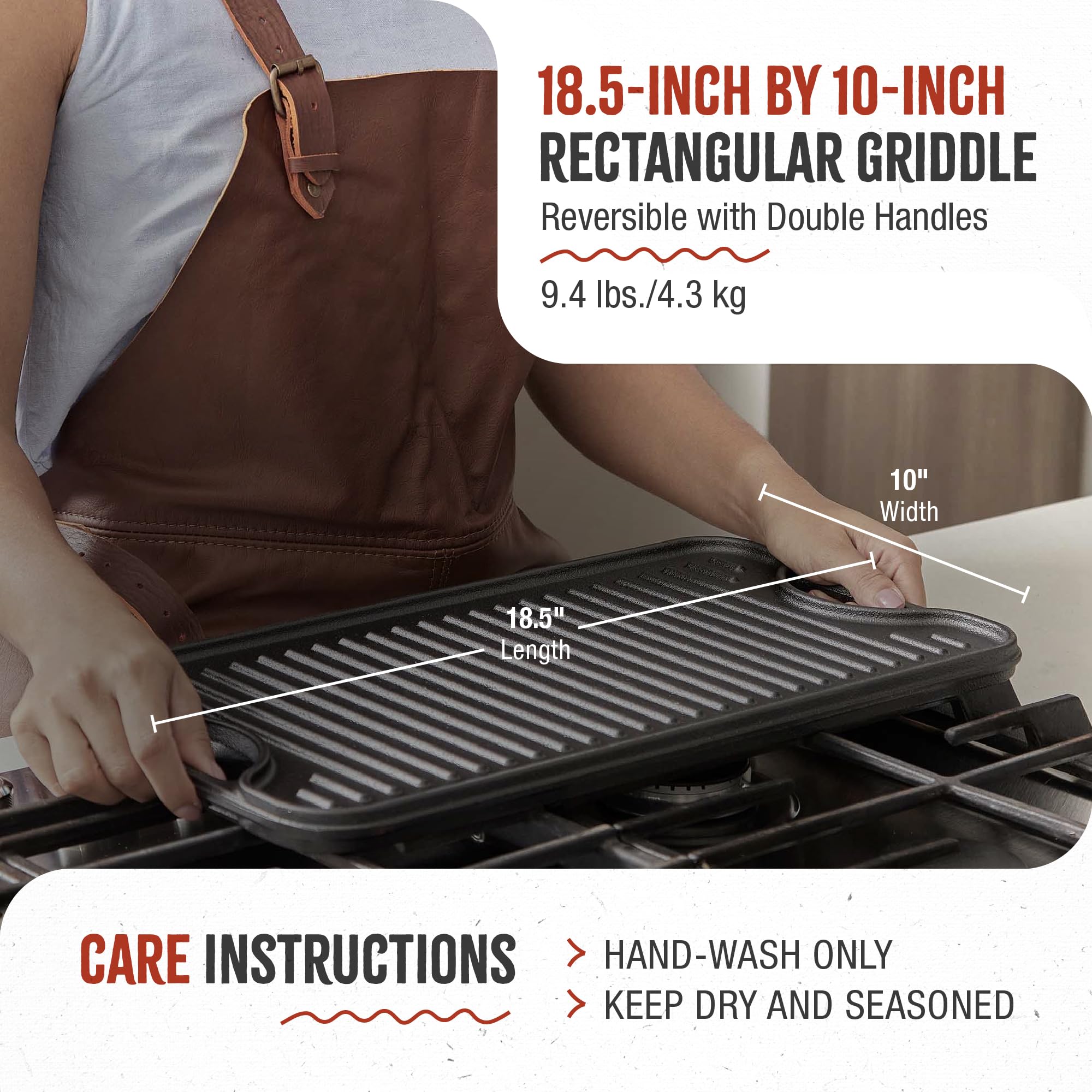 Victoria outdoor breakfast setup with pancakes and eggs showing portability and grilling versatility