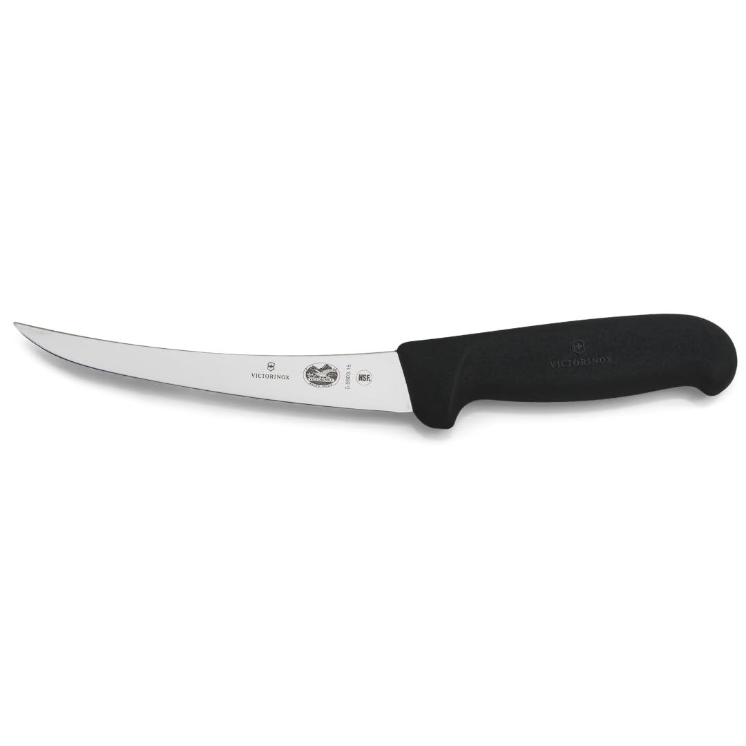 Victorinox Fibrox Pro front view showing blade and handle, clear professional utility